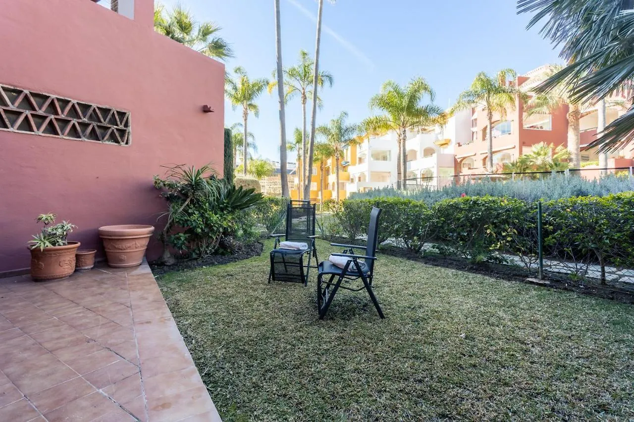 Golden Mile Luxury Ground Floor Apartment Near Puente Romano Marbella
